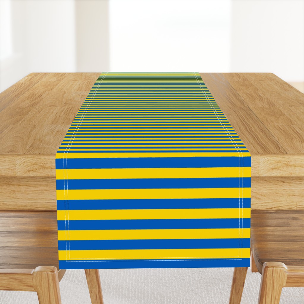 striped flag of ukraine | tiny