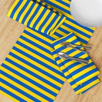 striped flag of ukraine | tiny