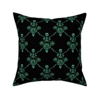 necromage spectral green damask