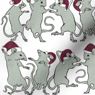 Holiday Dancing Rats