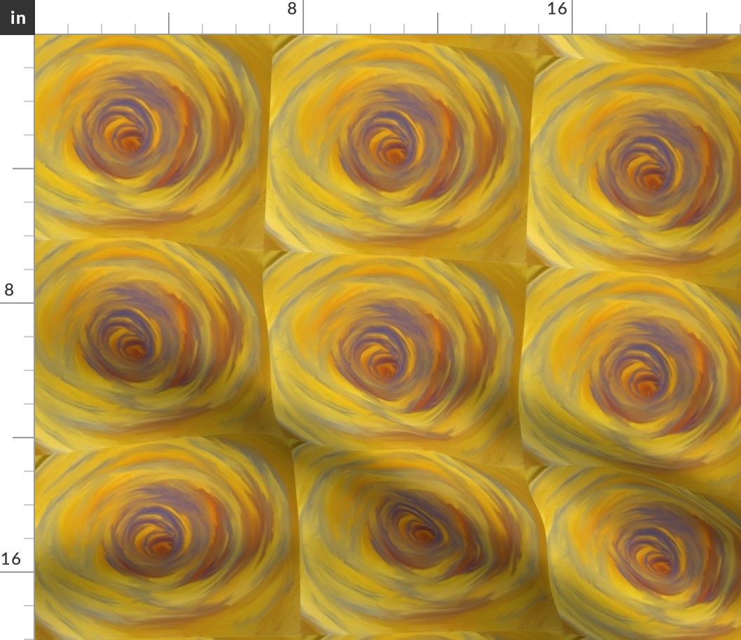 Yellow Rose no lines tiles