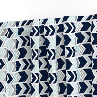 Chevron // Navy/Blue/Grey  (90)