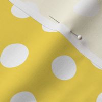 Jumbo spring flower dots yellow