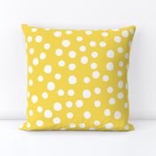 Jumbo spring flower dots yellow