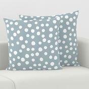 Jumbo Moon dots light gray