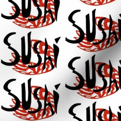 sushi font and shrimp sewindigo