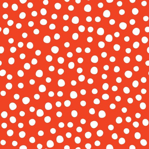 Planets Space dots dark orange (large)