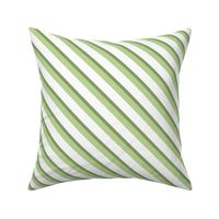 diagonal stripes light green  - large