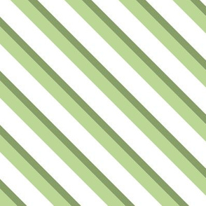 diagonal stripes light green  - large
