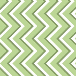 chevron light green - large