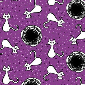 White cats and black holes - plum