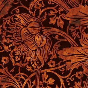 Arcadia ~ Tortoiseshell on Senart ~ William Morris 