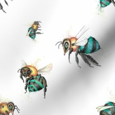 Blue Bees