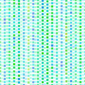 Mosaic Squares Green 600L