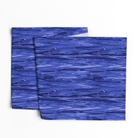 LBMR - Liquid Blue Marble, small, lengthwise