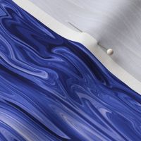 LBMR - Liquid Blue Marble, small, lengthwise