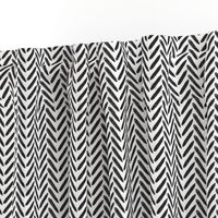 Black White Graphic Watercolor Herringbone Neutral Home Decor Weave Texture _ Miss Chiff Designs 