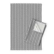 Black White Graphic Watercolor Herringbone Neutral Home Decor Weave Texture _ Miss Chiff Designs 