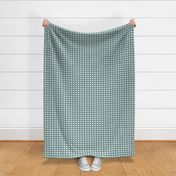 Mint Green Navy Blue Weave Simple Grid Square Texture _ Miss Chiff Designs 