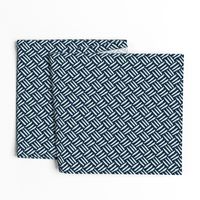 Mint Green Navy Blue Weave Simple Texture _ Miss Chiff Designs 