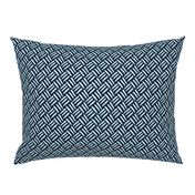 Mint Green Navy Blue Weave Simple Texture _ Miss Chiff Designs 