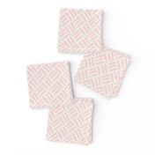 Blush Peach Coral  Pale Dove  Gray grey Weave Simple _ Miss Chiff Designs