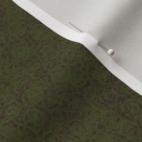 Cup Lichen Texture - Green on Brown