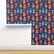 Cool colorful robots for boys XXS