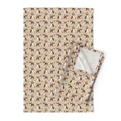 Boston Terrier Coffee (smaller scale) red coat sand
