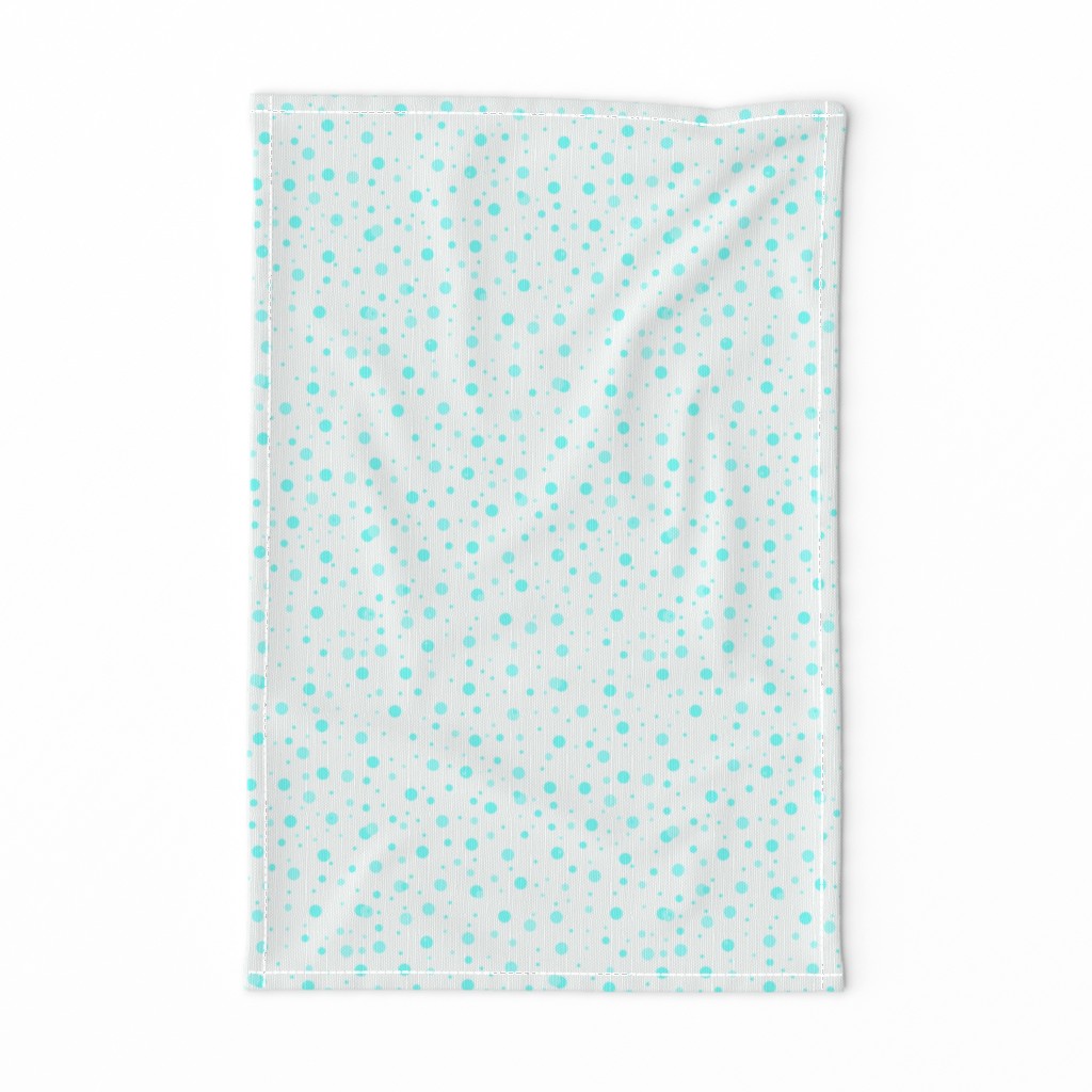 LAP Pastel Aqua Random  Dots