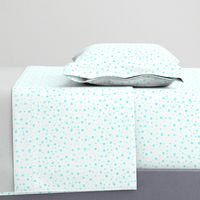 LAP Pastel Aqua Random  Dots