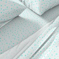 LAP Pastel Aqua Random  Dots