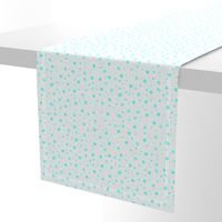 LAP Pastel Aqua Random  Dots