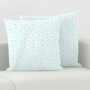 LAP Pastel Aqua Random  Dots