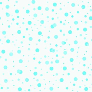 LAP Pastel Aqua Random  Dots