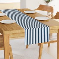 plain navy stripe french ticking stripe blue white stripe-ch