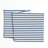 plain navy stripe french ticking stripe blue white stripe-ch