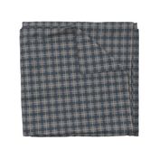 Black Forest / Bear  on gray- Plaid