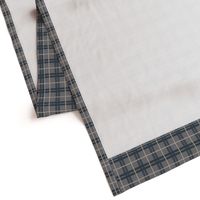 Black Forest / Bear  on gray- Plaid