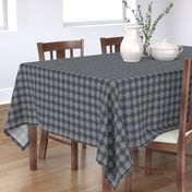 Black Forest / Bear  on gray- Plaid