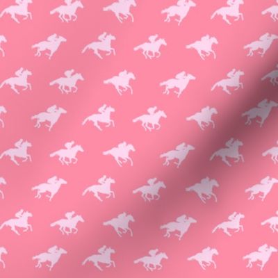 Pink Race Horses, Tiny