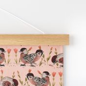 sparrow fabric