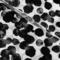 Inky Dots BW gray