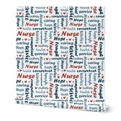 Qualities of a Nurse Typography