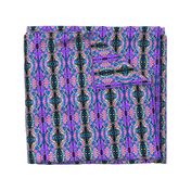 Abstract art - rainbow trout extract, purple