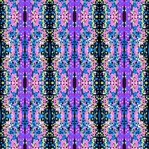 Abstract art - rainbow trout extract, purple