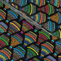 Pattern #82 - Moroccan tagines at the souk  