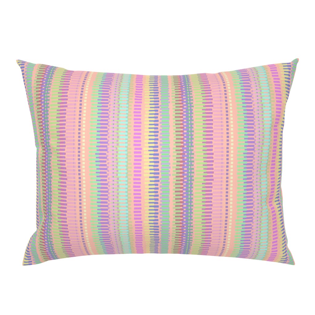 Boardwalk Stripes Pastel on Blush 300L