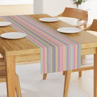 Boardwalk Stripes Pastel on Blush 300L