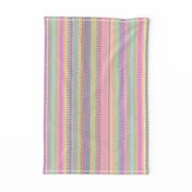 Boardwalk Stripes Pastel on Blush 300L